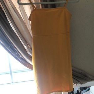 yellow forever 21 mini dress